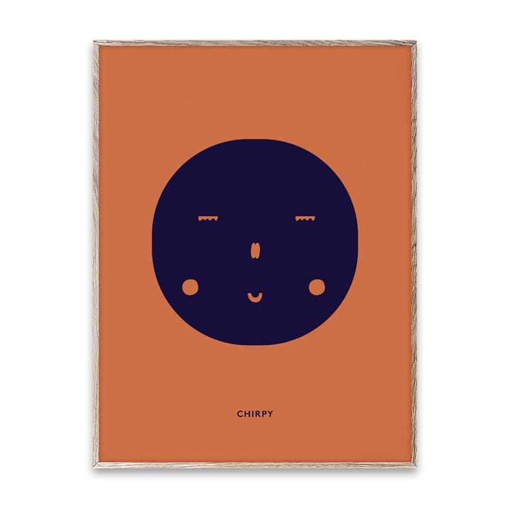 Chirpy Feeling poster, 50x70 cm Paper Collective