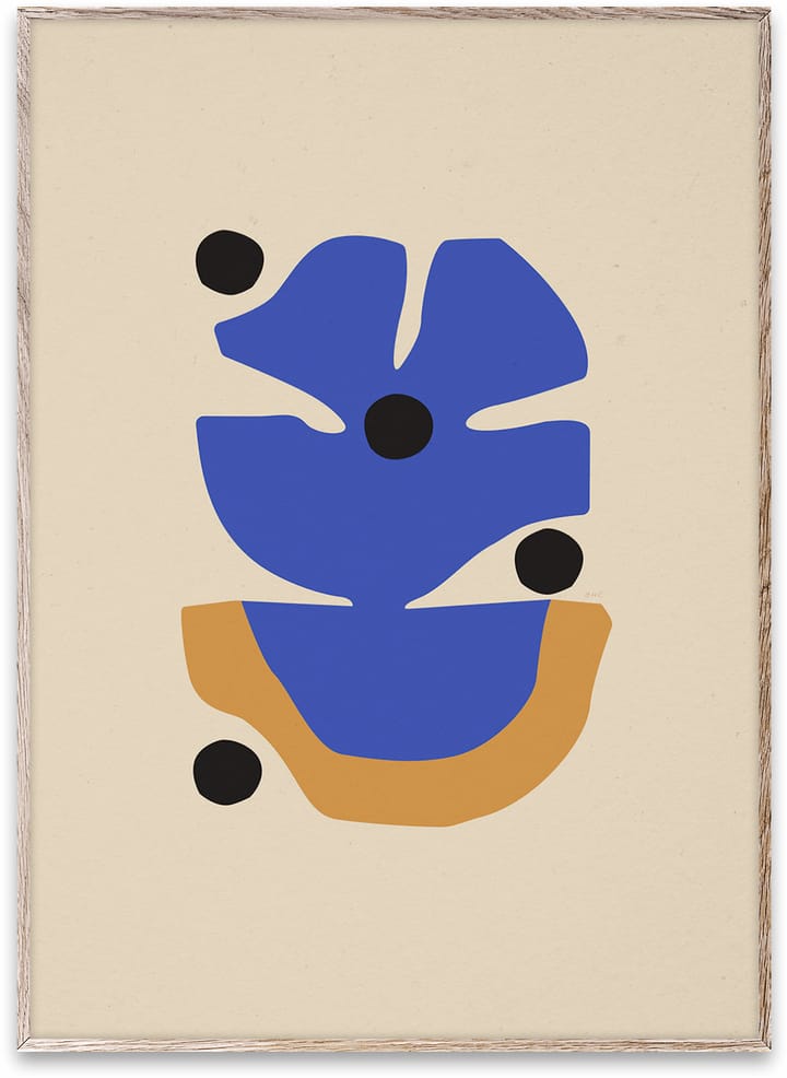 Flor Azul poster, 50x70 cm Paper Collective