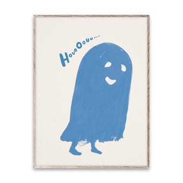 HouoOouu blue poster - 30x40 cm - Paper Collective