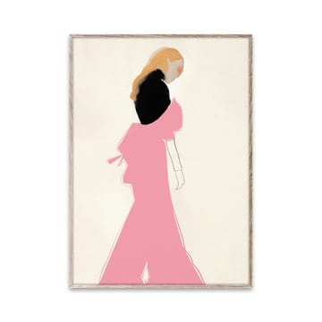 Pink Dress poster - 30x40 cm - Paper Collective