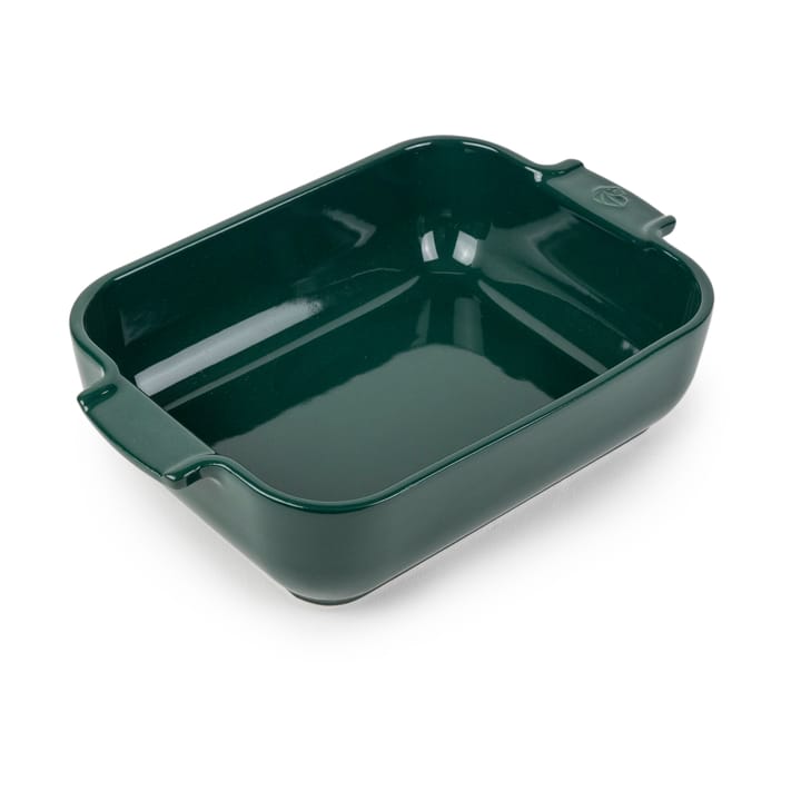 Appolia ceramic dish 13x22 cm - Forest green - Peugeot