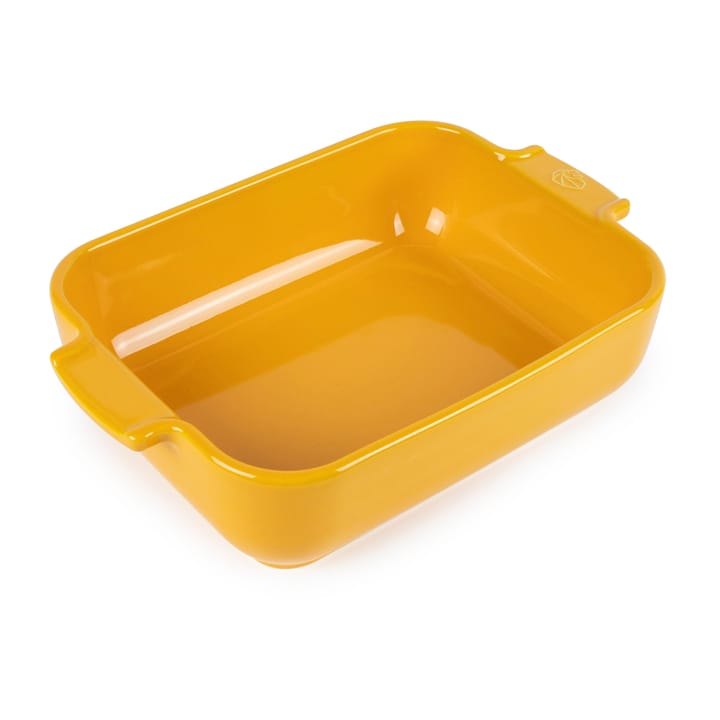 Appolia ceramic dish 16x25 cm - Saffron yellow - Peugeot