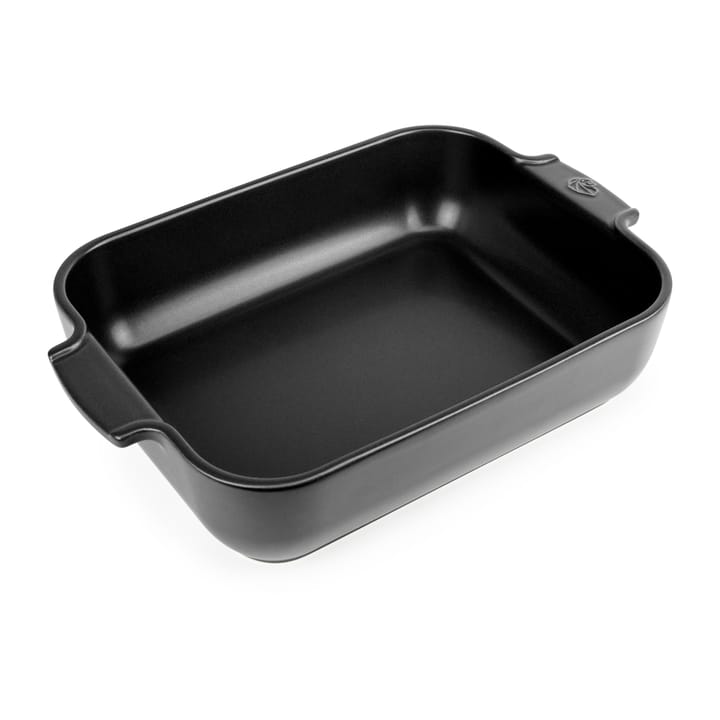 Appolia ceramic dish 16x25 cm - Satin black - Peugeot