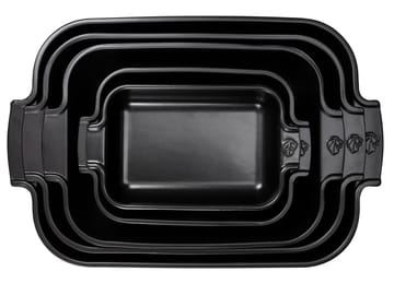 Appolia ceramic dish 16x25 cm - Satin black - Peugeot