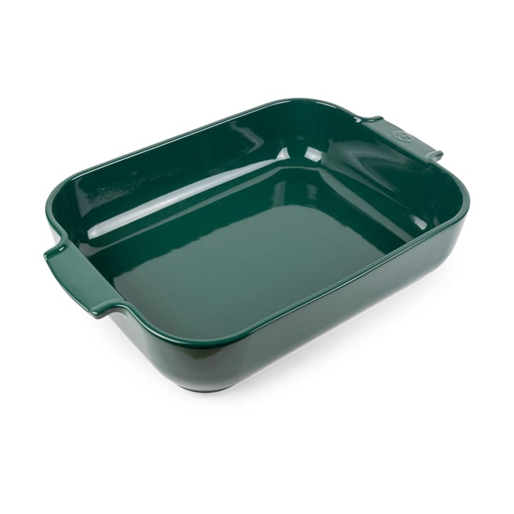 Appolia ceramic dish 26x40 cm, Forest green Peugeot