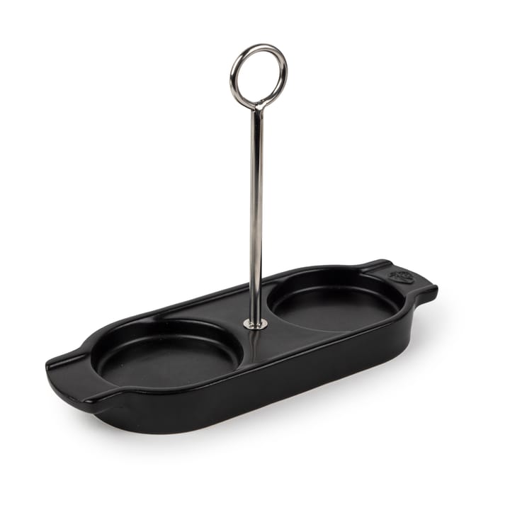 Linea spice mill stand with handle, Satin black Peugeot