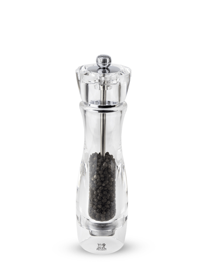 Vittel pepper mill 23 cm, Acrylic-clear Peugeot