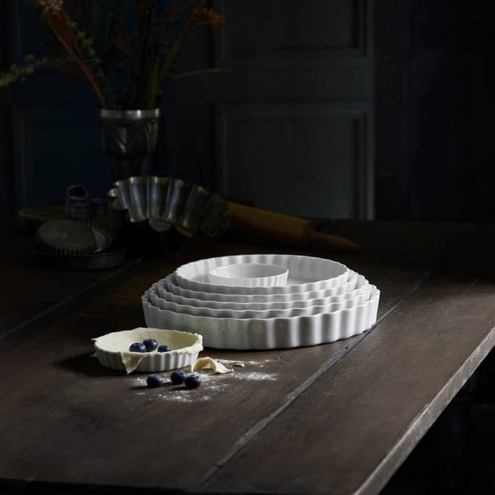 Pillivuyt flan dish round white, Ø 13.5 cm Pillivuyt