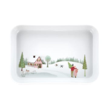 Winter platter 12x18 cm - White - Pillivuyt