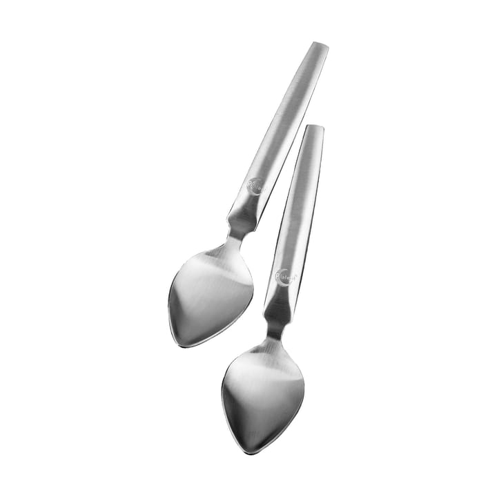 Plate-it quenelle spoons 2-pack, Steel Plate It