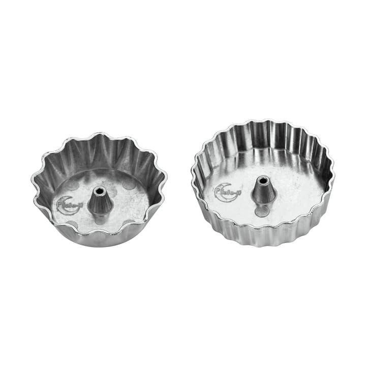 Plate-it tartlet molds 2-pack, Steel Plate It