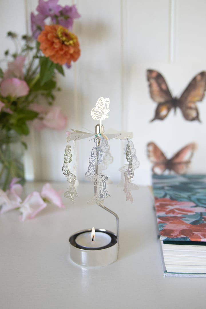 Angel chime papillons, Silver Pluto Design