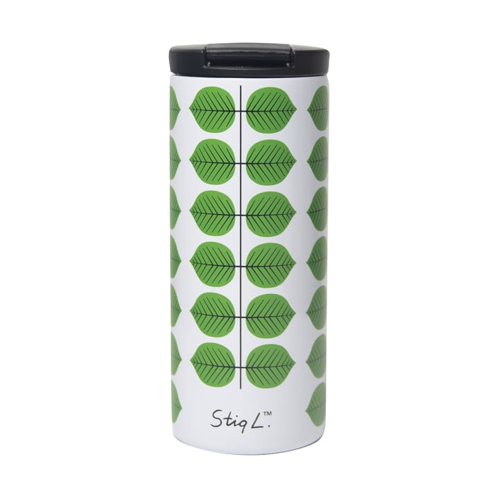 Berså thermal mug 0.5l - White-green - Pluto Design