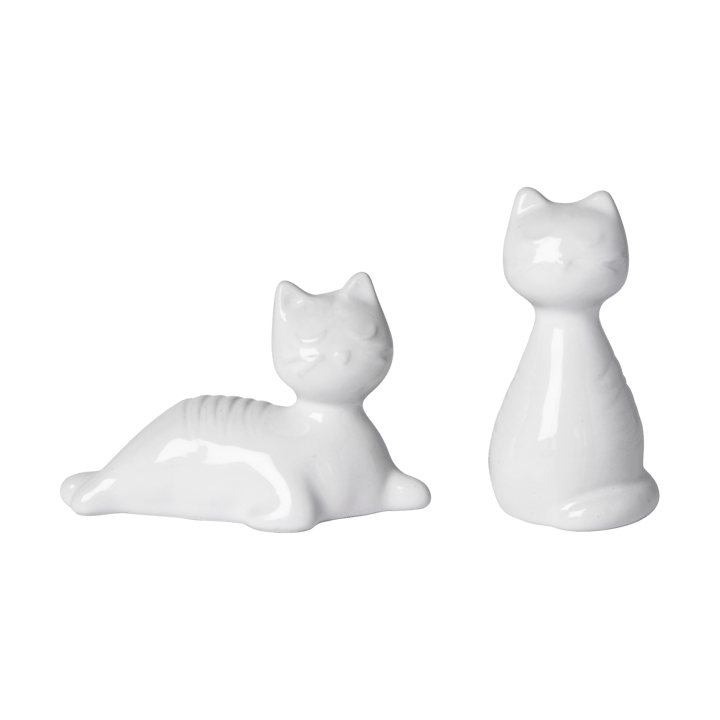 Cat salt & pepper mills, White Pluto Design