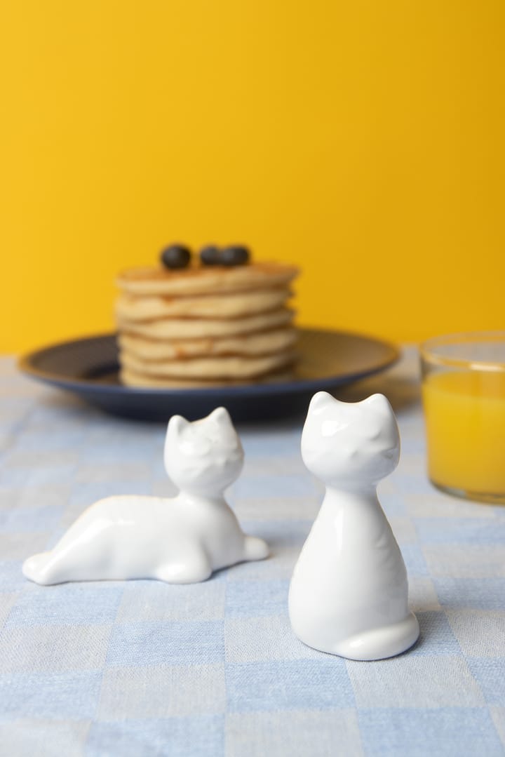 Cat salt & pepper mills, White Pluto Design