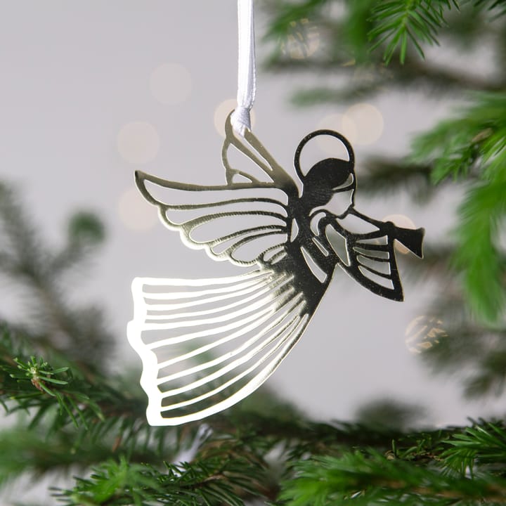 Christmas ornament flying angel, gold Pluto Design