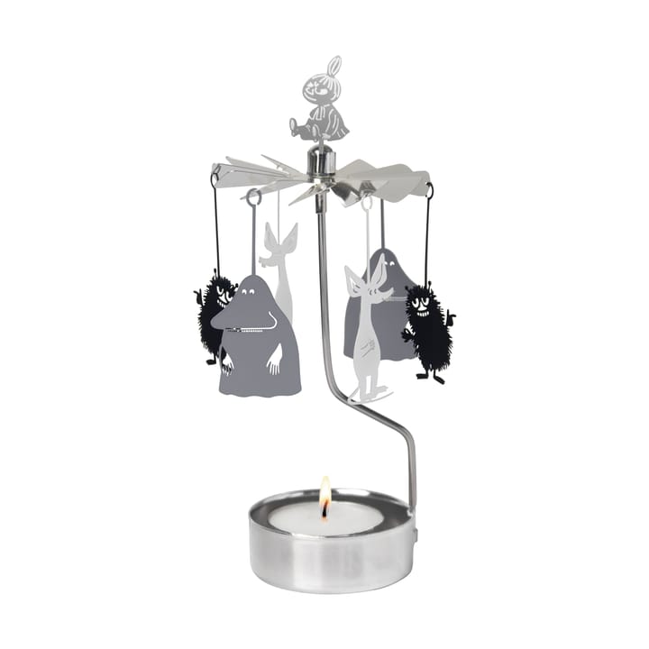 Moomin buddies angel chime, Silver-metal Pluto Design