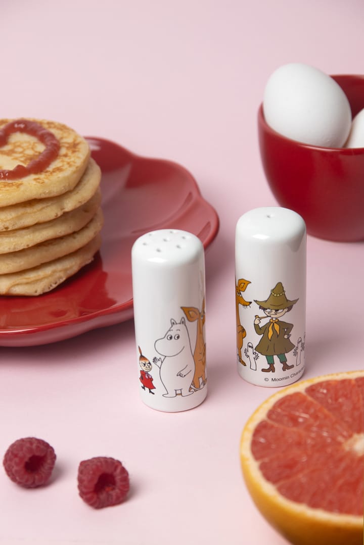 Moomin friends salt & pepper mills, White-multi Pluto Design