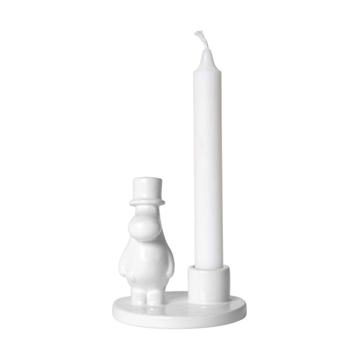 Moomin pappa candle sticks ceramic, White Pluto Design