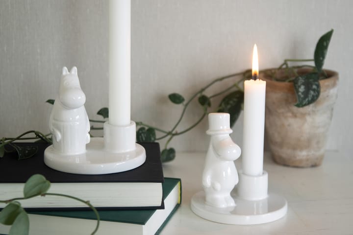 Moomin pappa candle sticks ceramic, White Pluto Design