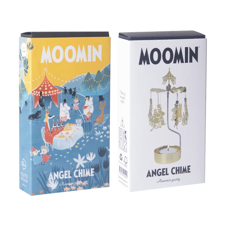 Moomin party angel chime, Gold-metal Pluto Design