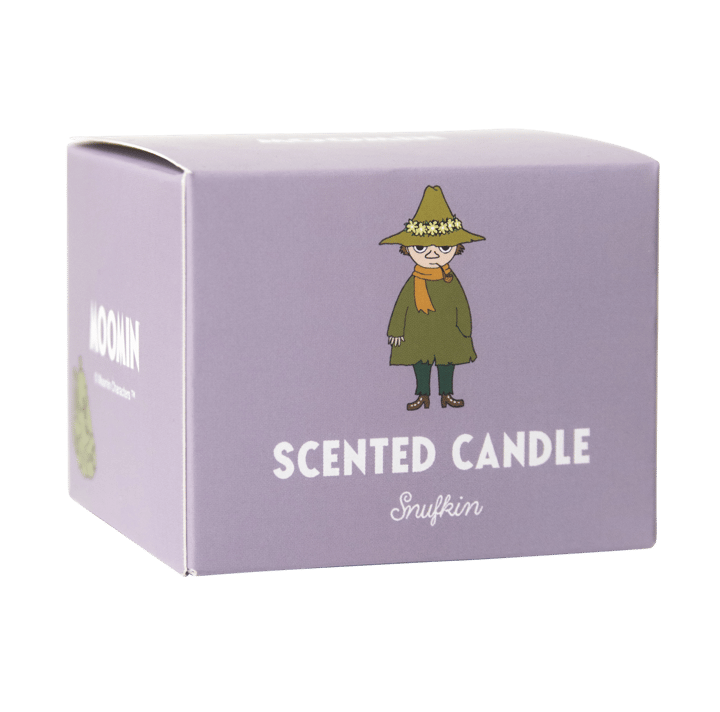 Moomin scented candle small 20 h, Snufkin Pluto Design