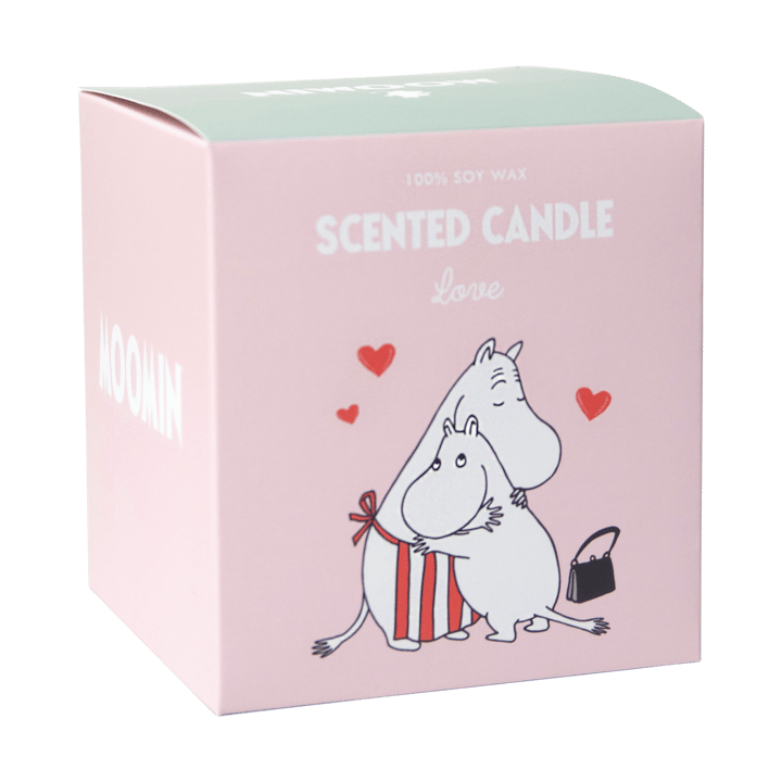 Mumin scented candle 40 h, Moomin Love Pluto Design