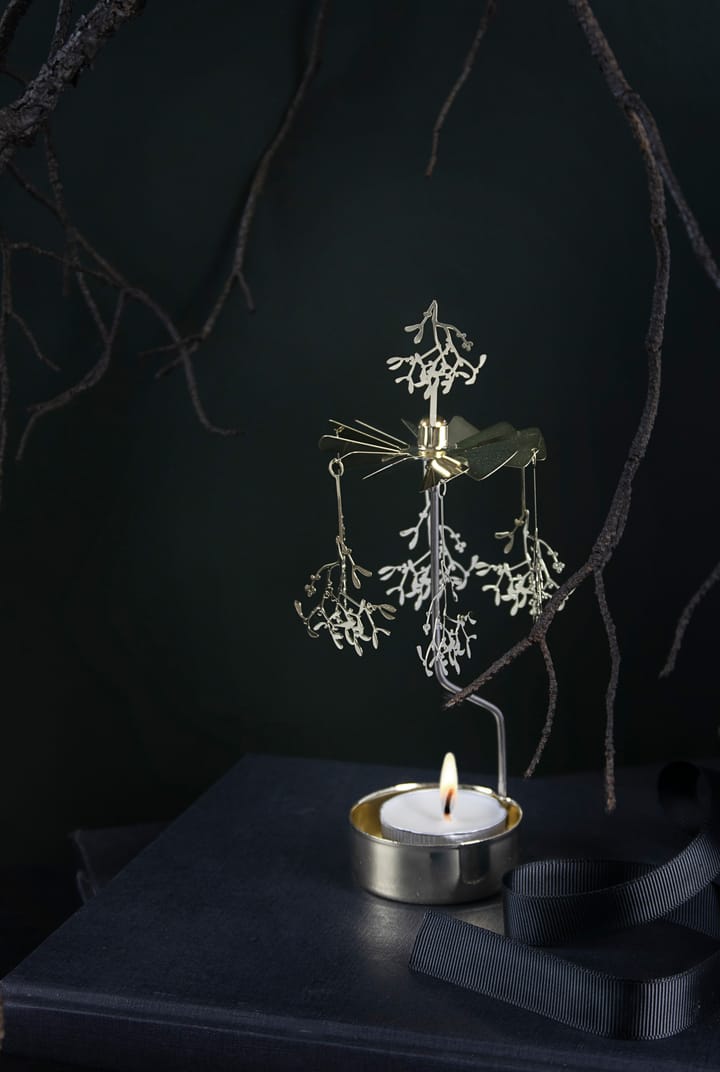 Rotary candleholder Christmas, Christmas mistletoe Pluto Design