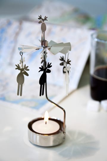 Rotary candleholder Christmas - moose - Pluto Design