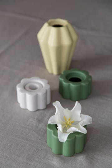 Birgit vase/candle sticks 5 cm - Olive - PotteryJo