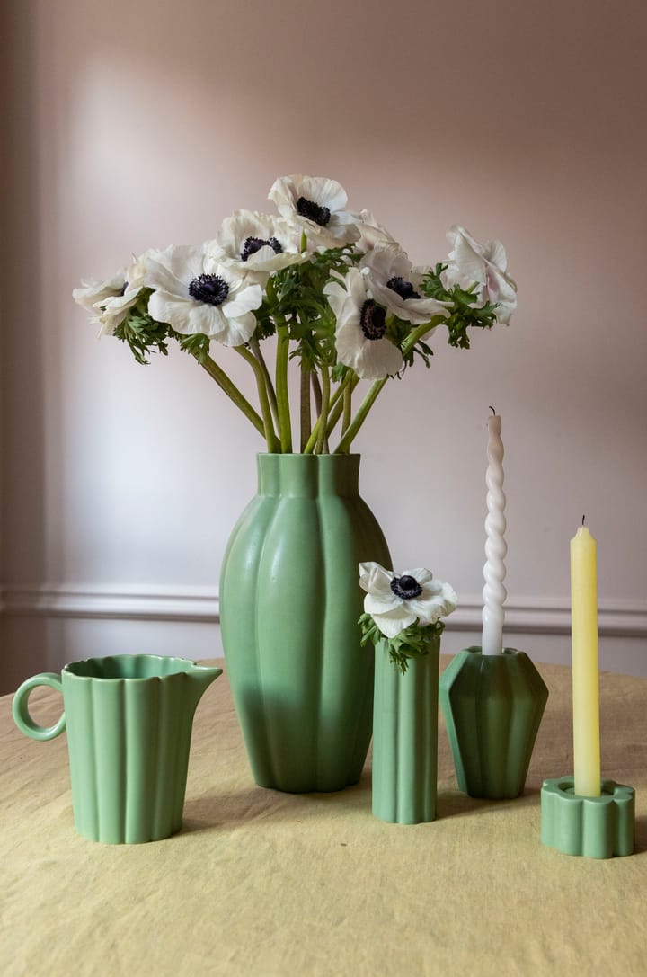 Birgit vase/candle sticks 5 cm, Olive PotteryJo