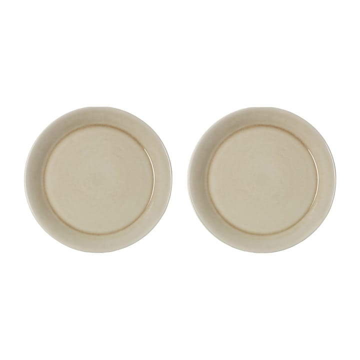 Daga plate Ø25 cm 2-pack - Oat - PotteryJo