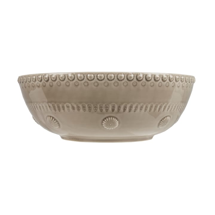 Daisy salad bowl Ø 23 cm - Greige - PotteryJo