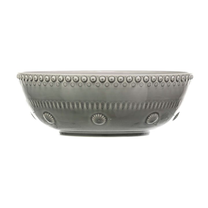 Daisy salad bowl Ø 23 cm, Soft grey PotteryJo