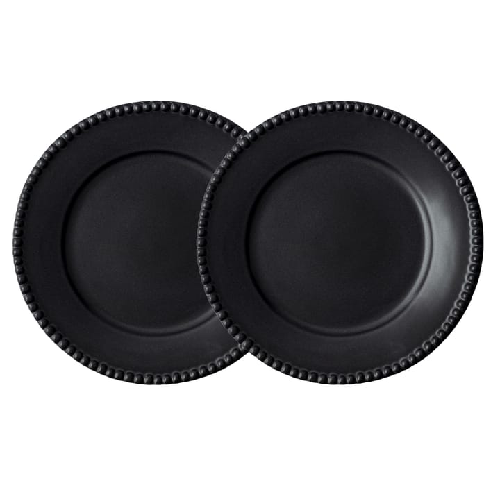 Daria dinner plate Ø28 cm 2-pack, ink black PotteryJo