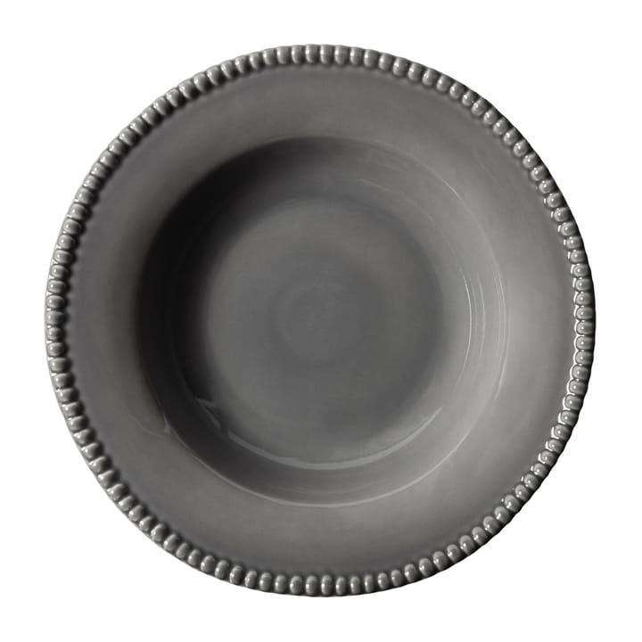 Daria pasta plate Ø35 cm, Clean grey PotteryJo