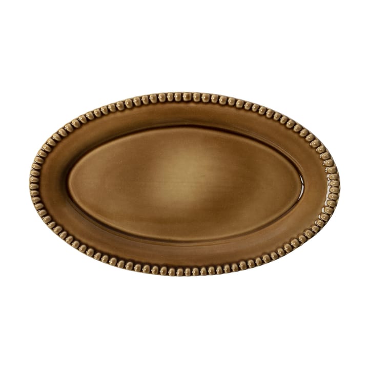 Daria serving plate 35 cm stengods - Umbra - PotteryJo