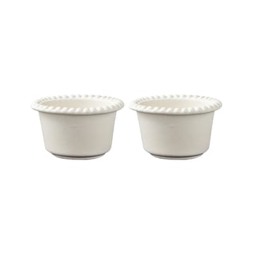 Daria small bowl Ø12 cm 2-pack - cotton white - PotteryJo