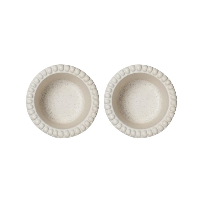 Daria small bowl Ø12 cm 2-pack, cotton white PotteryJo