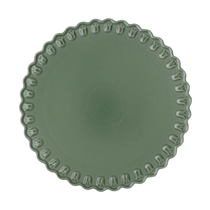 Tulipa cake plate Ø30 cm, Verona green PotteryJo