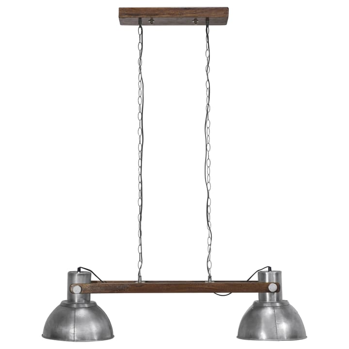 Ashby double ceiling lamp 110 cm - pale silver - PR Home