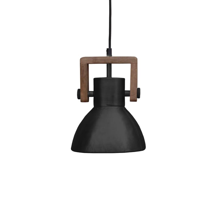 Ashby single ceiling lamp Ø19 cm, black zink PR Home