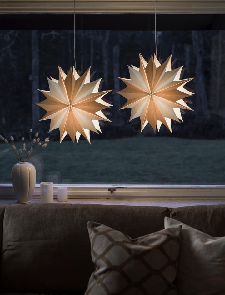 Bellatrix advent star Ø60 cm, White-nature PR Home