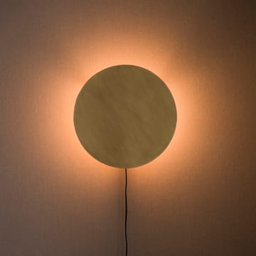 Full moon wall lamp Ø35 cm - Pale silver - PR Home