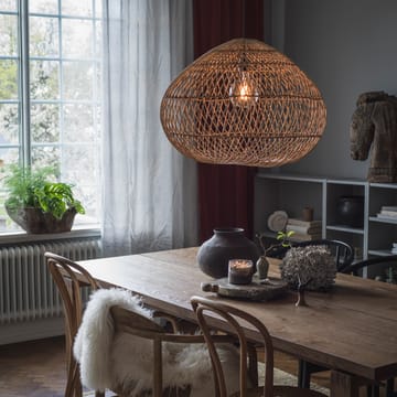 Karen ceiling lamp rattan - Ø51 cm - PR Home