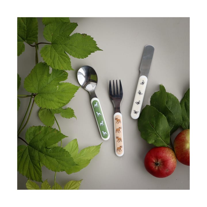 Barnen i Bullerbyn children's cutlery 3 pieces, Multi Rätt Start