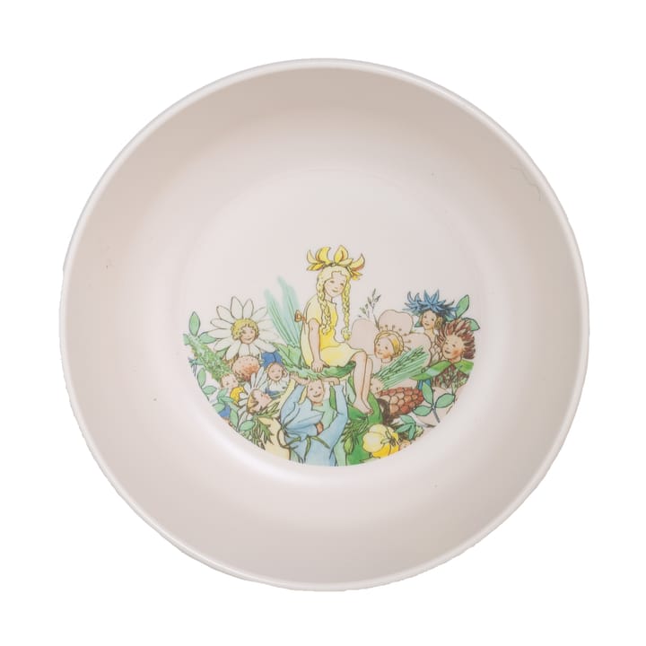 Elsa Beskow Blomsterfesten bowl Ø14.5 cm - White - Rätt Start