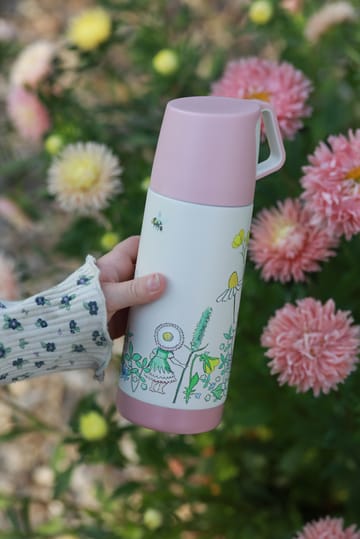 Elsa Beskow Blomsterfesten thermos 35 cl - White - Rätt Start