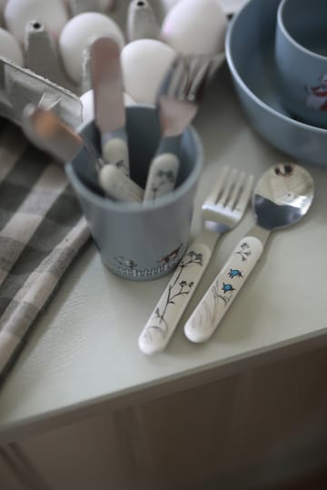 Emil i Lönneberga children's cutlery 3 pieces - White - Rätt Start