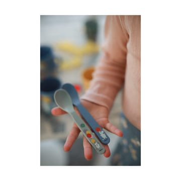 Mumin Festligheter spoon 2-pack - Grey-blue - Rätt Start